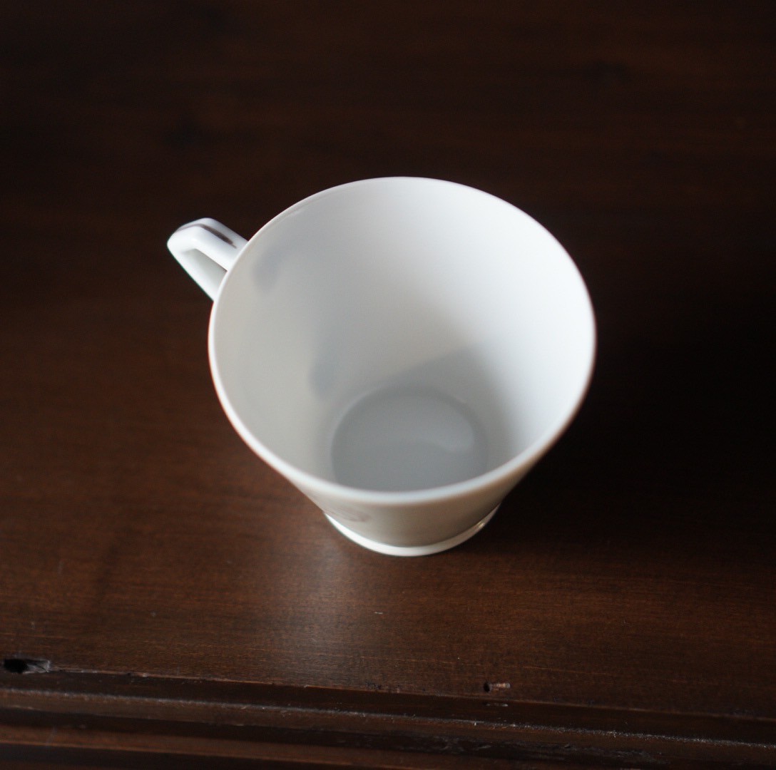 未使用1984限定品オールドノリタケナシカップ＆ソーサー1客 Noritake