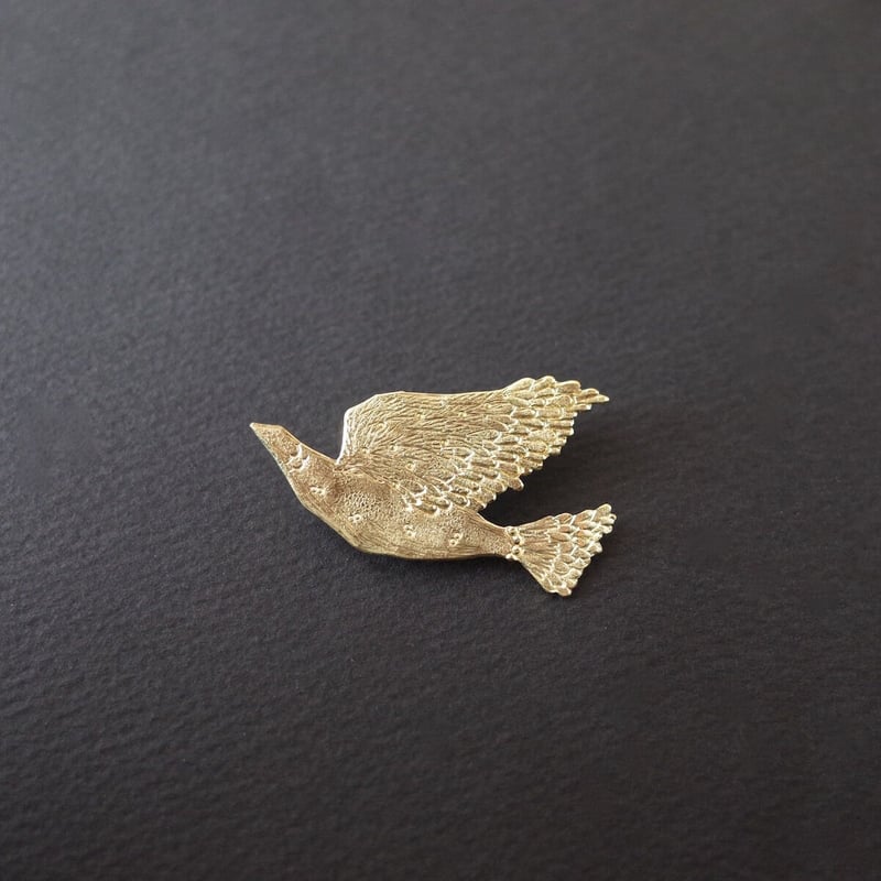 hitomi shinoyama design 鳥ブローチ hitomi shinoyama design 鳥