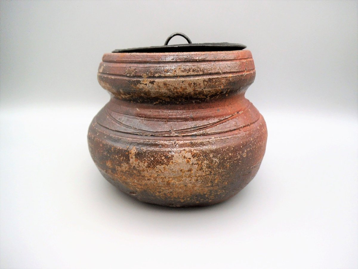 古美術 古備前 瓢形 瓶