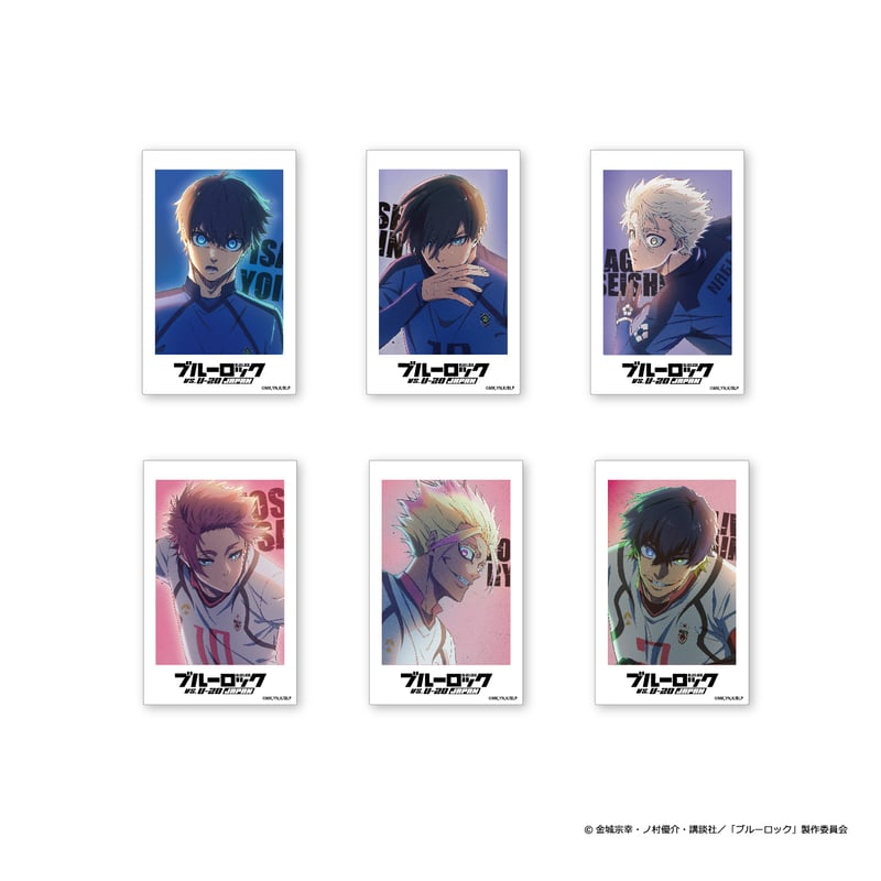 ブルーロック】ランダムチェキ風カード（全6種） | SHIBUYA TSUTAYA