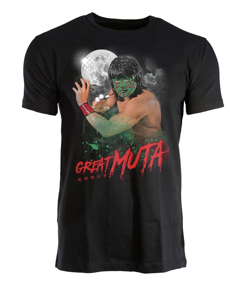 グレート・ムタ「GREEN MUTA」Tシャツ | KEIJI MUTO OFFICIAL SHOP