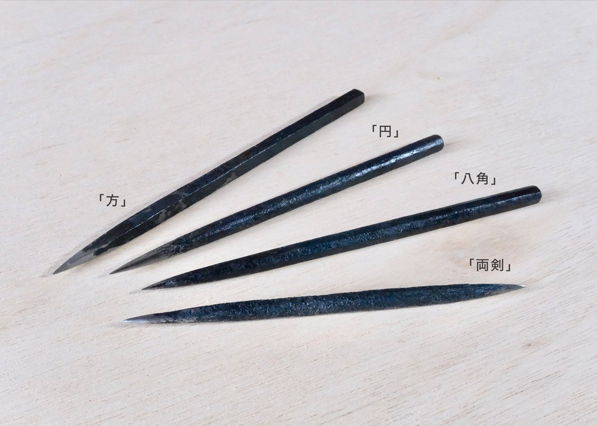 稽古・練習用 鍛造「棒手裏剣 八角」 | SDP STORE【忍器・忍具、忍者