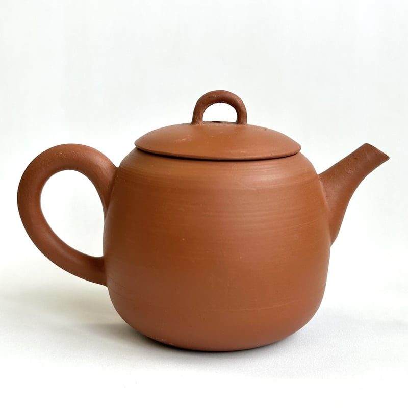 山田陶山 Tozan Yamada 本朱泥 後手急須 ST0628 | TOKONAME I