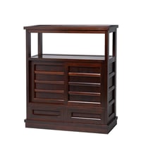 松本民芸家具 13TF型バタフライ卓 φ76cm H60cm Folding Table