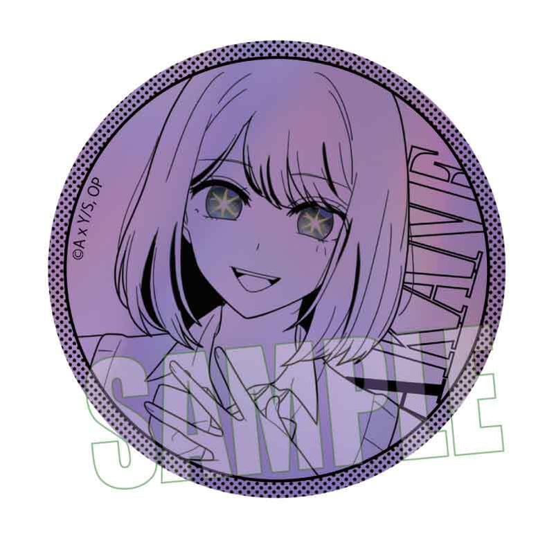 推しの子 フィルムオーケストラ ホログラム 缶バッジ 星野アイ 4点