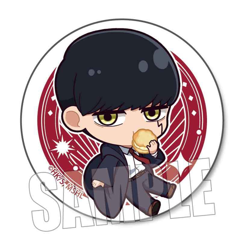 マッシュル Flower 缶バッジ マッシュ バーンデッド マッシュル Flower