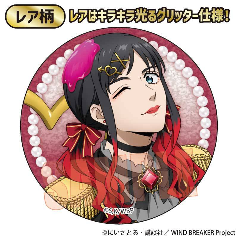 トレーディング缶バッジ WIND BREAKER/ドルチェ | ベルハウスショップ