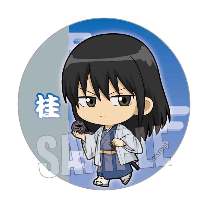 銀魂 まるかく缶バッジ 桂小太郎 桂小太郎 缶バッジ ノワールVer