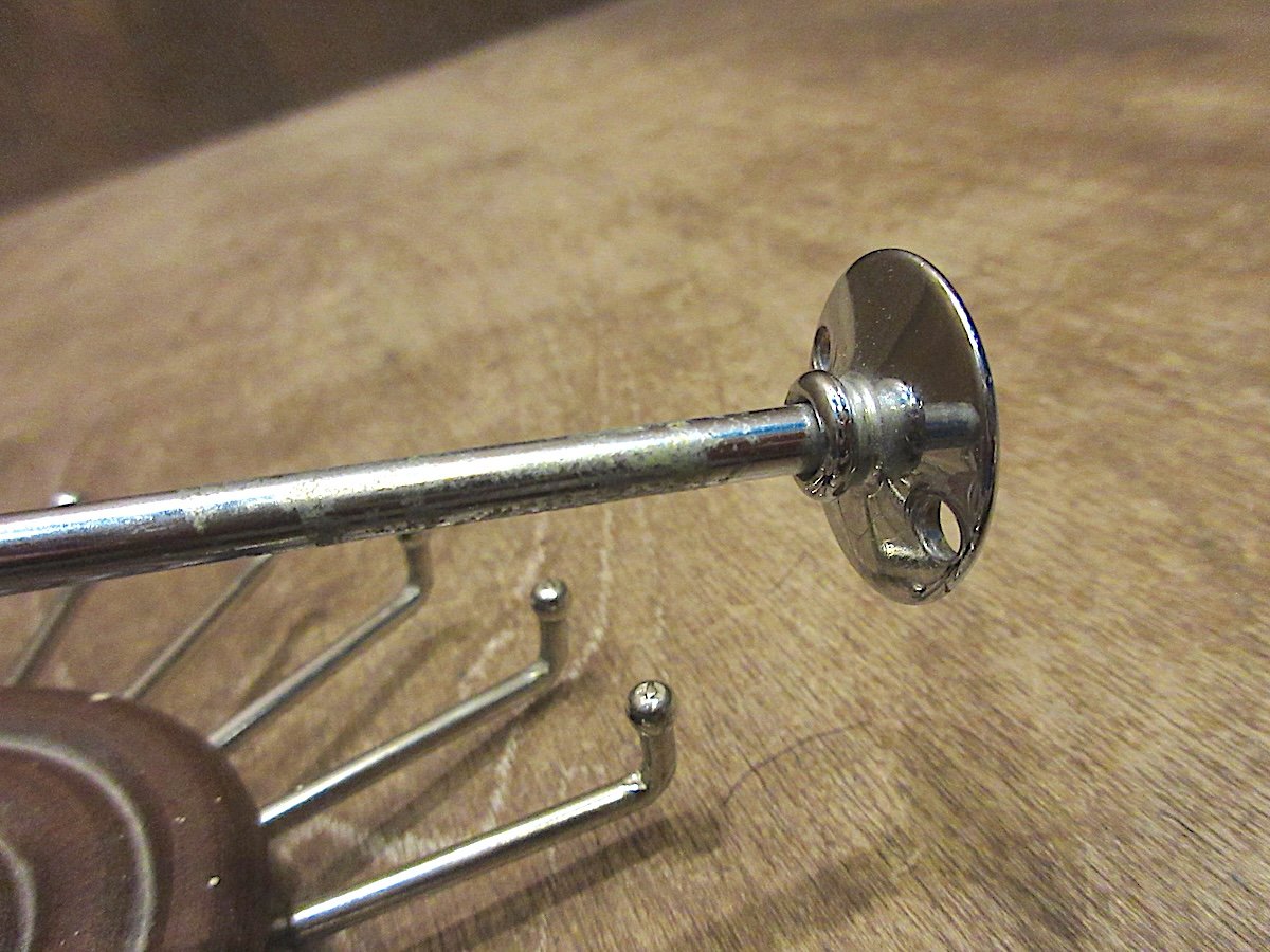 ビンテージ○ウッド×メタルネクタイハンガー○250521z5-otclct