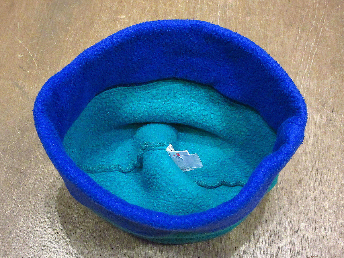 ビンテージ90's○PatagoniaキッズツートンフリースキャップL○211116i5