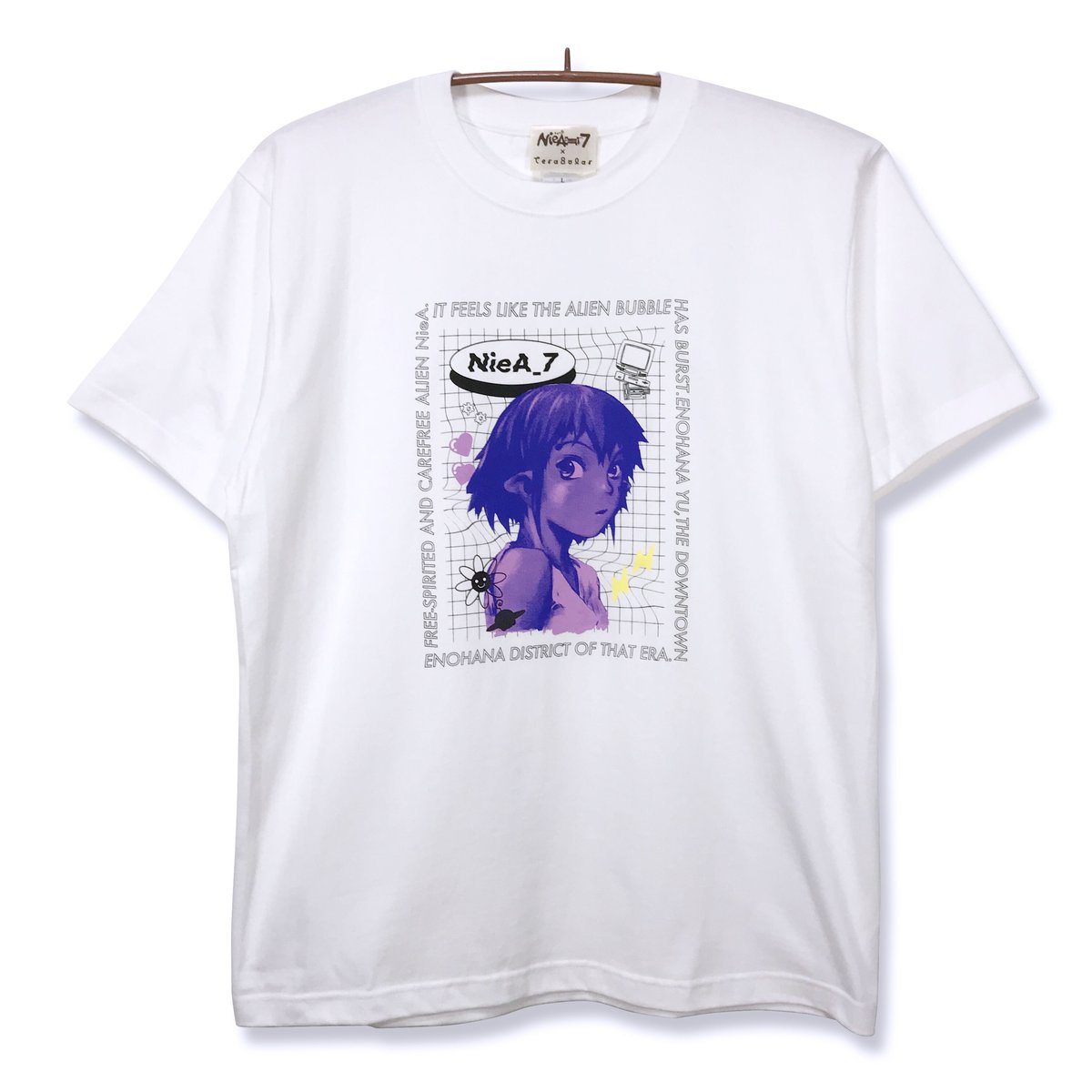 NieA_7 × terasolar】ニアTシャツ-WHITE- | messa store