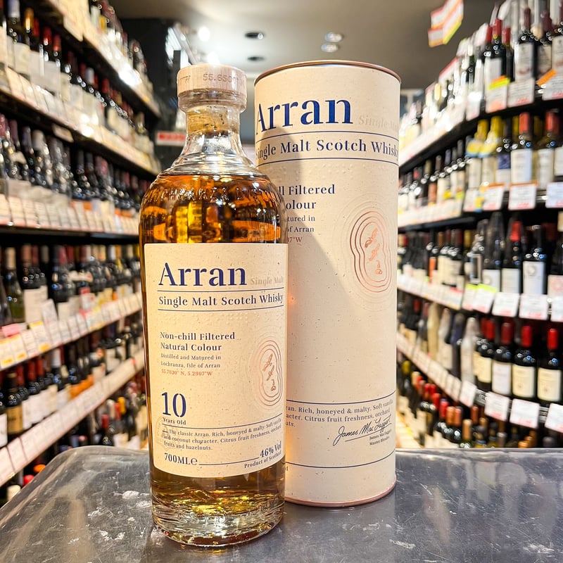 アラン 10年［正規］ 46度／700ml ※外缶付き | ガソスタハセガワ