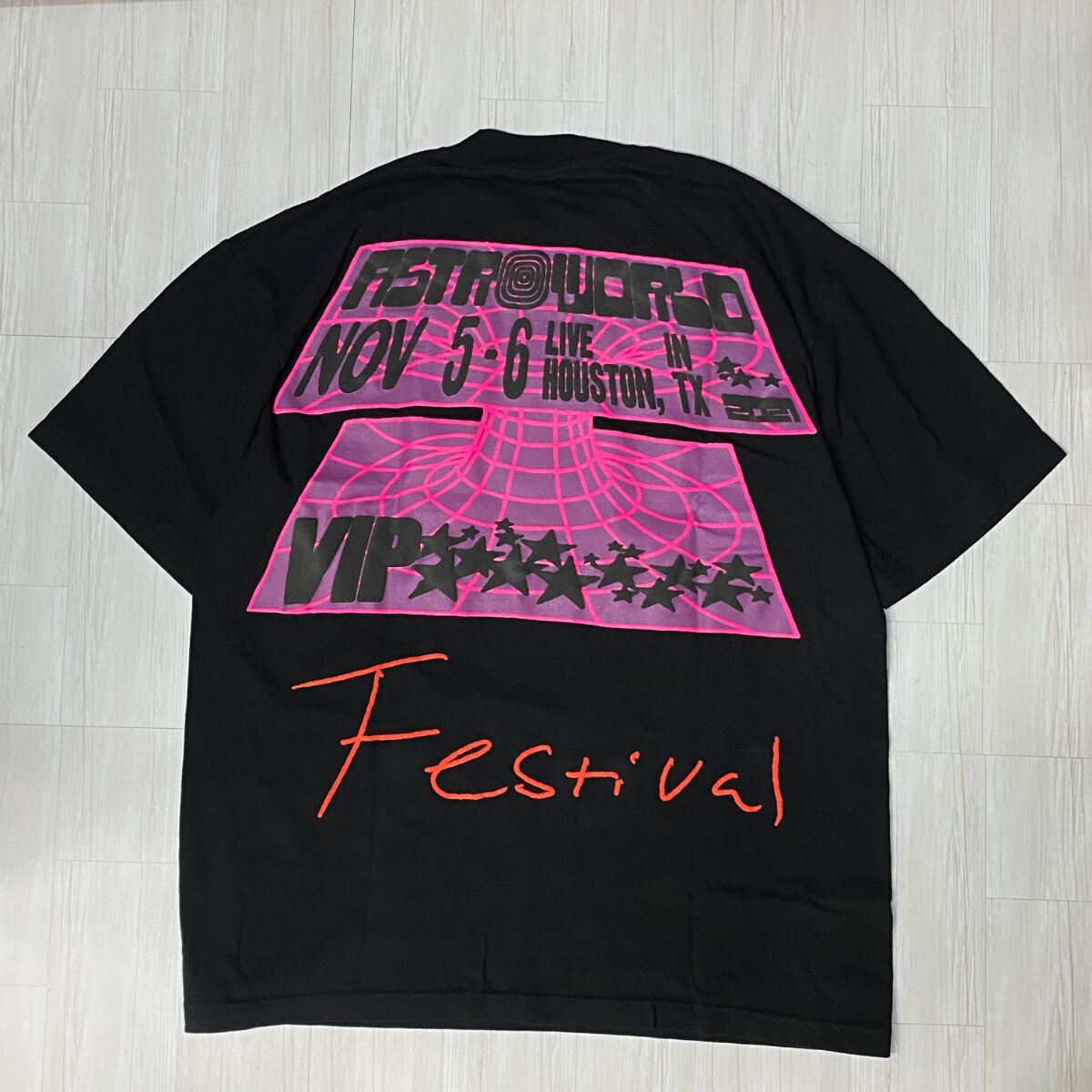 ASTROWORLD21 V.I.P 限定Tシャツ CACTUS JACK トラヴィス スコッ