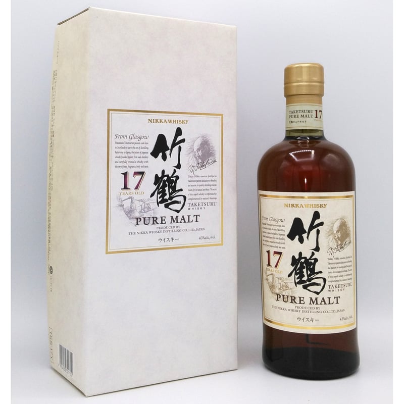 ニッカウヰスキー 竹鶴 17年 ピュアモルト【NIKKA WHISKY TAKETSURU 1