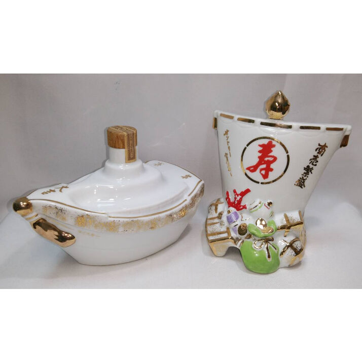 サントリーピュアモルトウイスキー 山崎 〈宝船型ボトル〉【商売繁盛