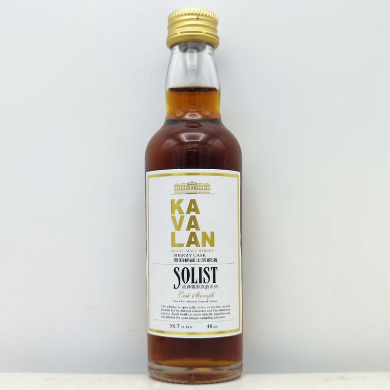 カバラン ソリスト シェリーカスク シングルモルト カスクストレングス