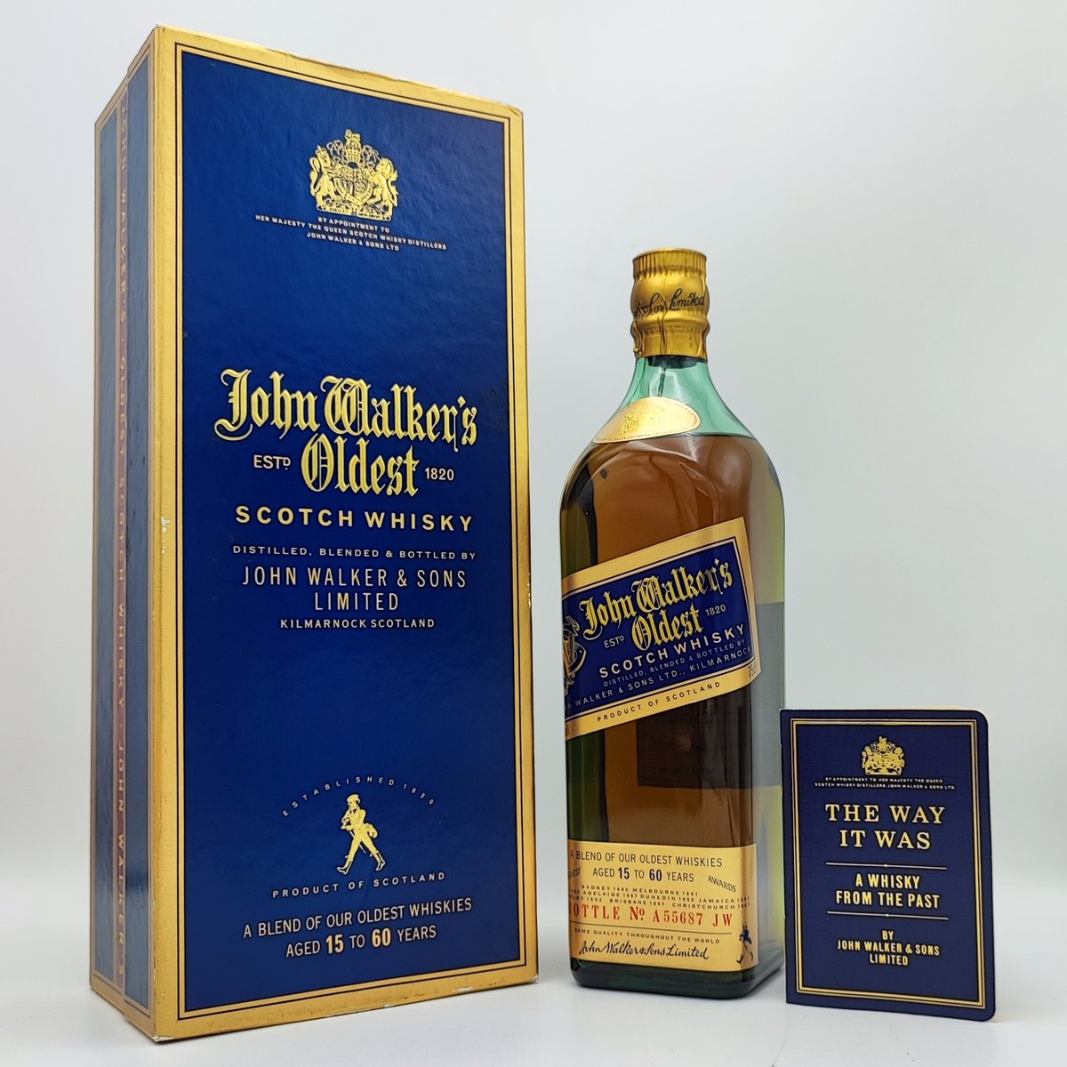 未開栓 John Walker's Oldest オールデスト15to60 希少 未開栓 John