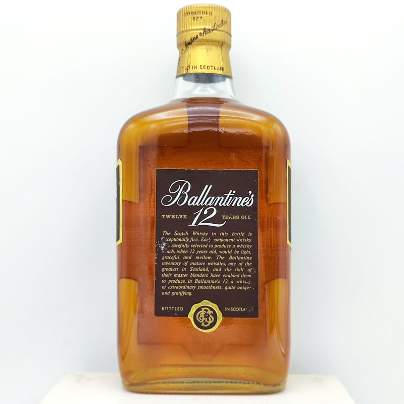 バランタイン 12年 Ballantine's 12years old VERY OLD SC