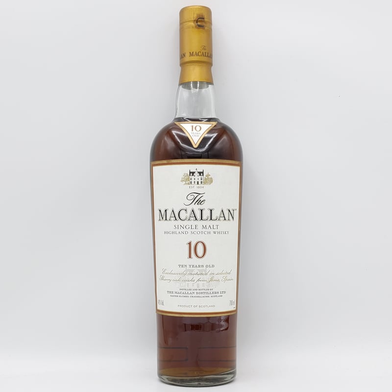 ザ マッカラン 10年 The MACALLAN 10years old SINGLE MAL