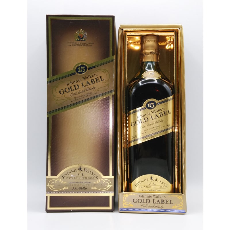 ジョニーウォーカー ゴールドラベル15年 Johnnie Walker GOLD LABEL