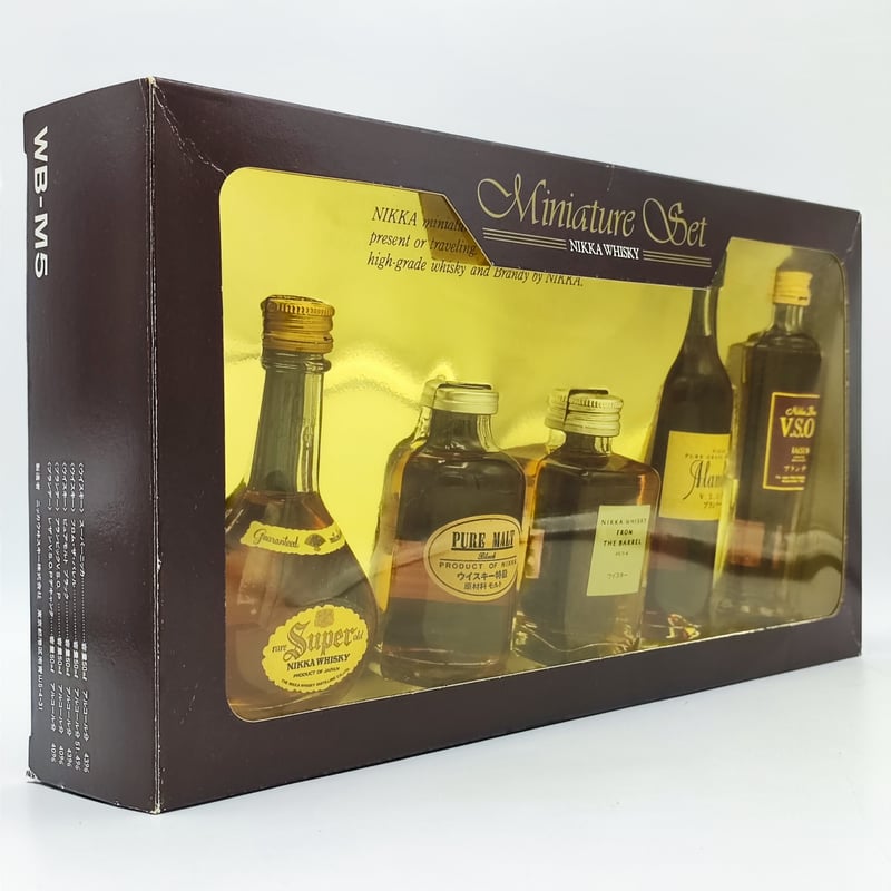 ニッカウヰスキー ミニチュア セット NIKKA WHISKY Miniature Set |