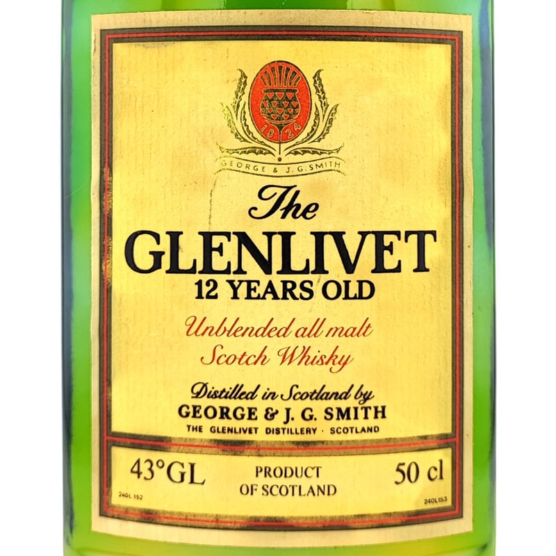グレンリベット 12年 アンブレンデッド オールモルト The GLENLIVET