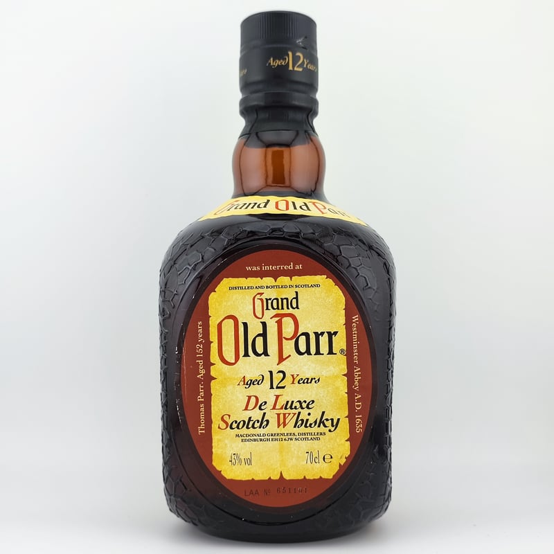 オールドパー 12年 デラックス スコッチ ウイスキー Grand Old Parr