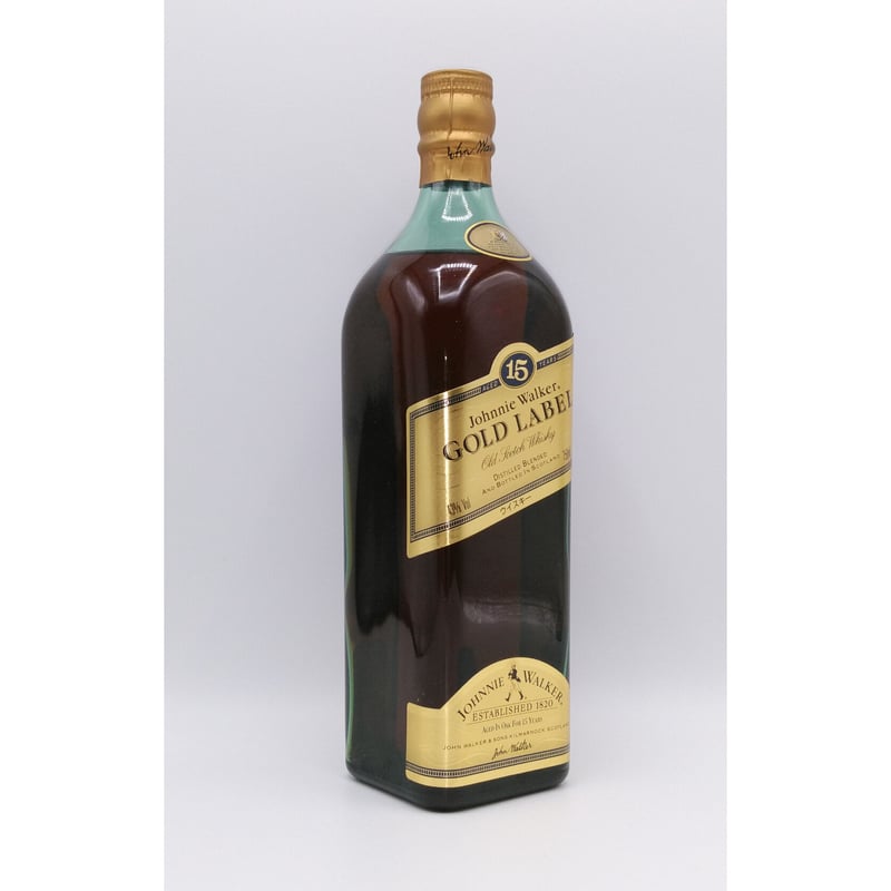 ジョニーウォーカー ゴールドラベル15年 Johnnie Walker GOLD LABEL