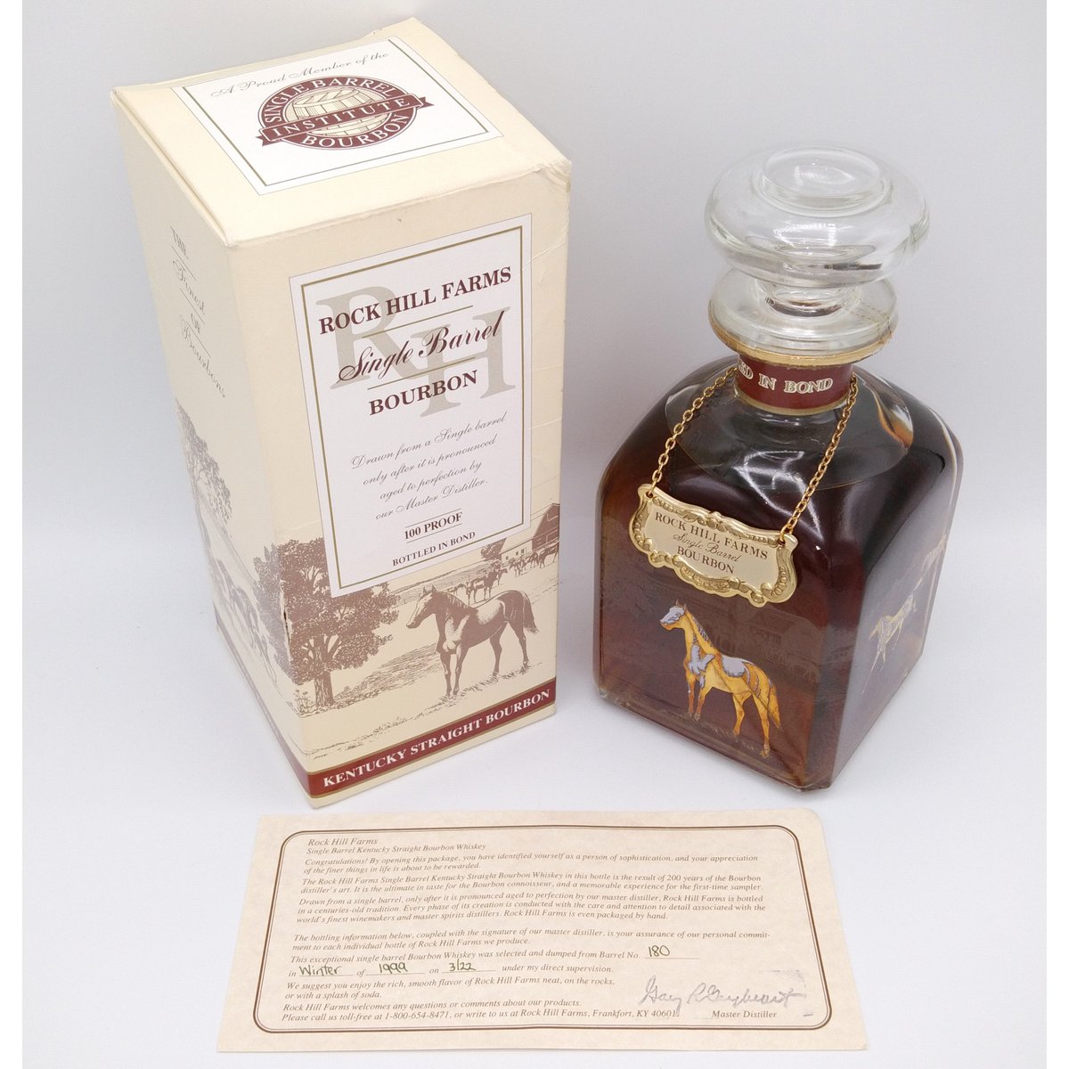 ロックヒルファーム シングルバレル Rock Hill Farms SINGLE BARREL