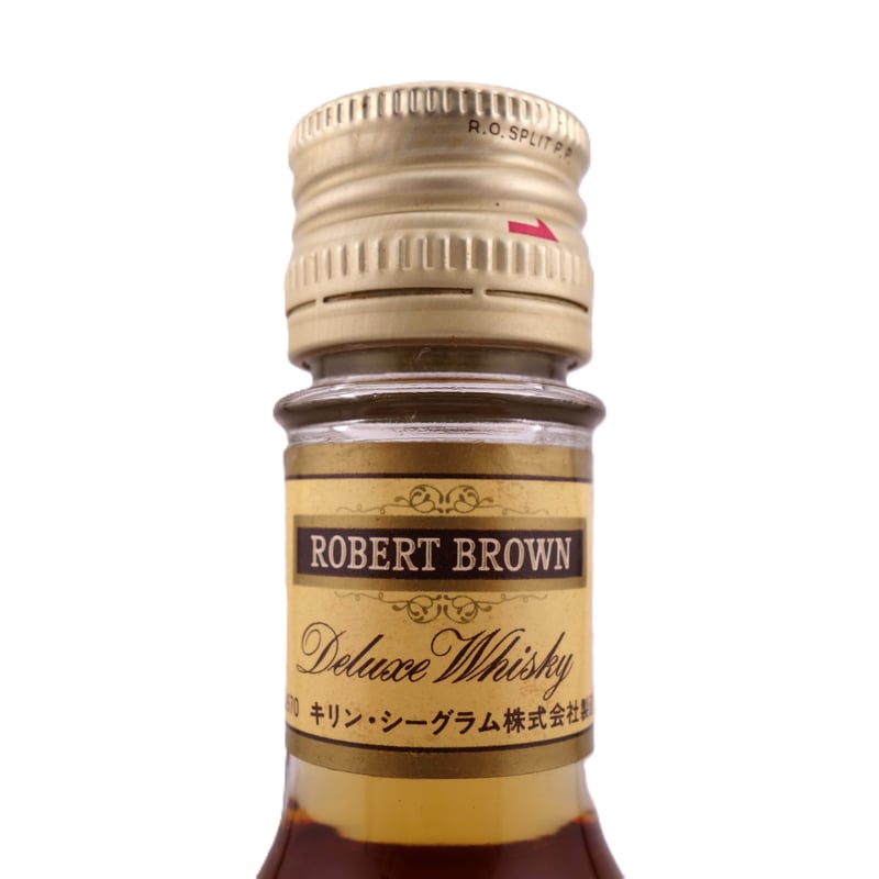 古酒ROBERT BROWN デラックスウイスキー 4本セット 古酒ROBERT BROWN