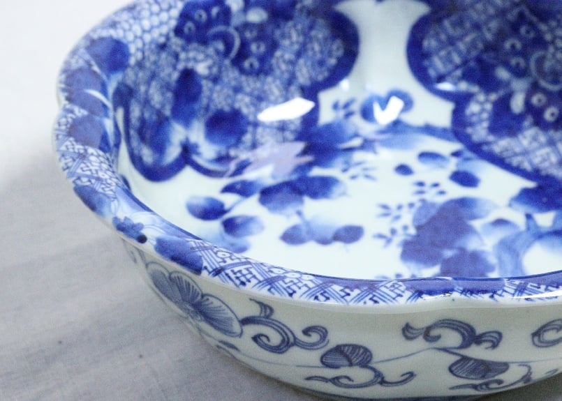 江戸、明治時代の深鉢特大 直径32センチ 江戸、明治時代の深鉢特大