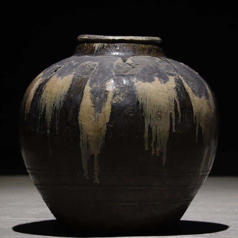 64 昭和レトロ 陶器・磁器シリーズ」土師窯 花壺 【公式通販】