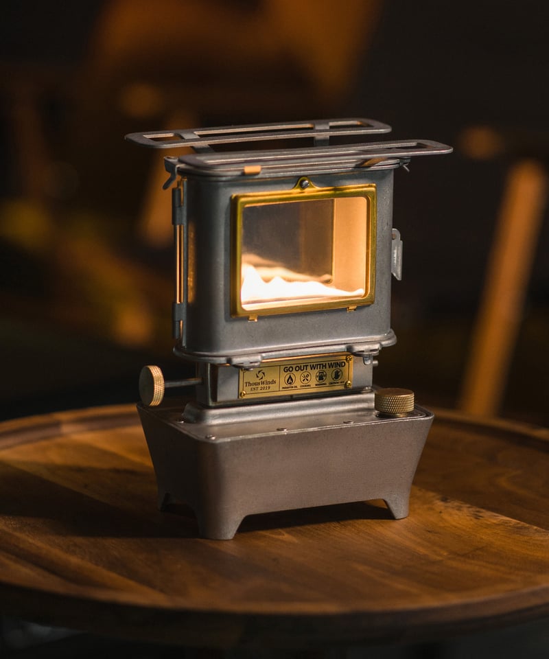 アイロンストーブ復刻『ThousWinds-ファイヤーダンスストーブ