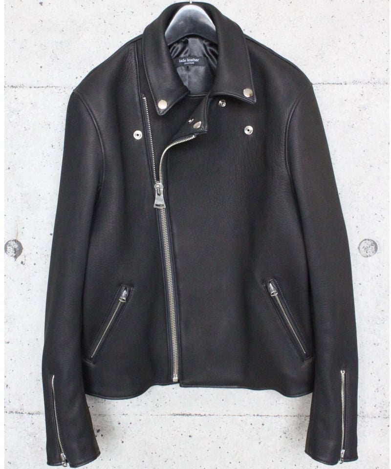 受注生産】セミオーダー/ディアスキン/Wライダース/ブラック | iade