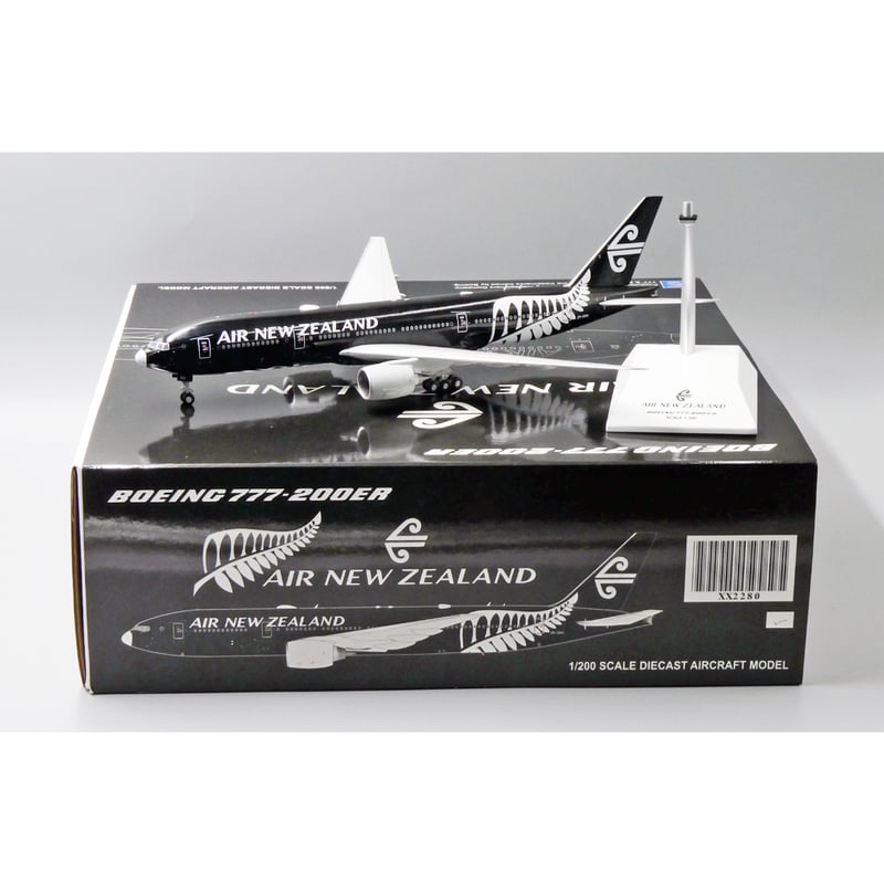 お取り寄せ商品】1/200 777-200ER ニュージーランド航空「スター