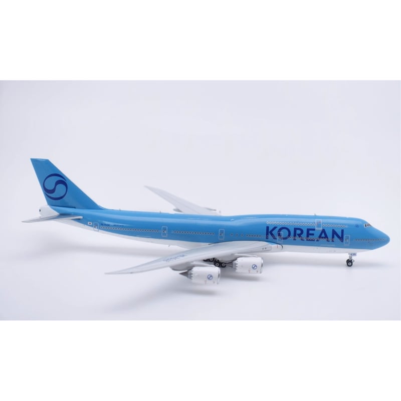 ☆猫好きマー君様☆大韓航空 B777-300ER 新塗装 ギア着脱可 1/400 ☆猫