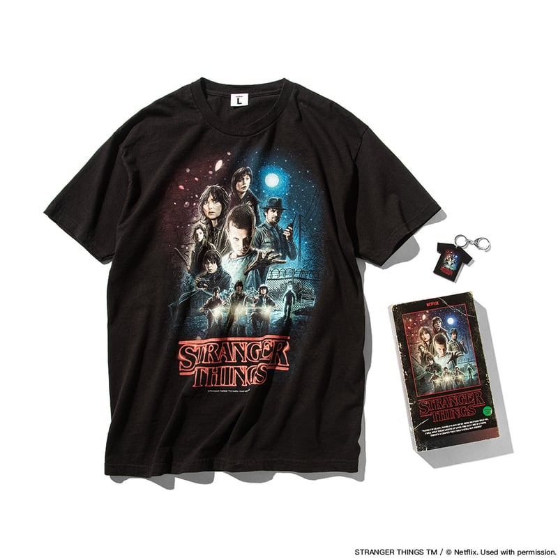 Stranger Things × weber] T-shirt keychain | weber