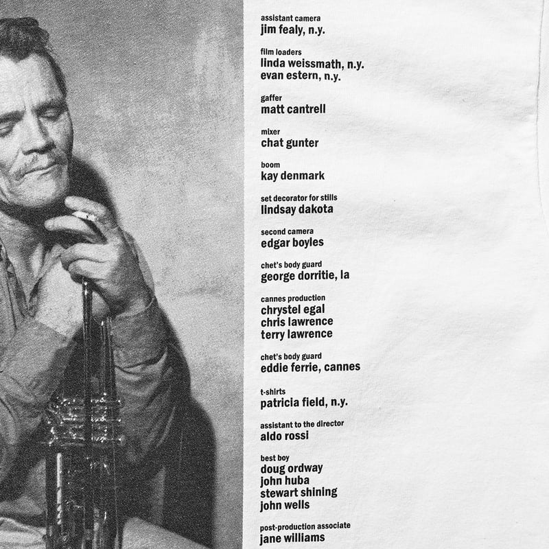 Let's get Lost × weber] T shirt (Monochrome) |