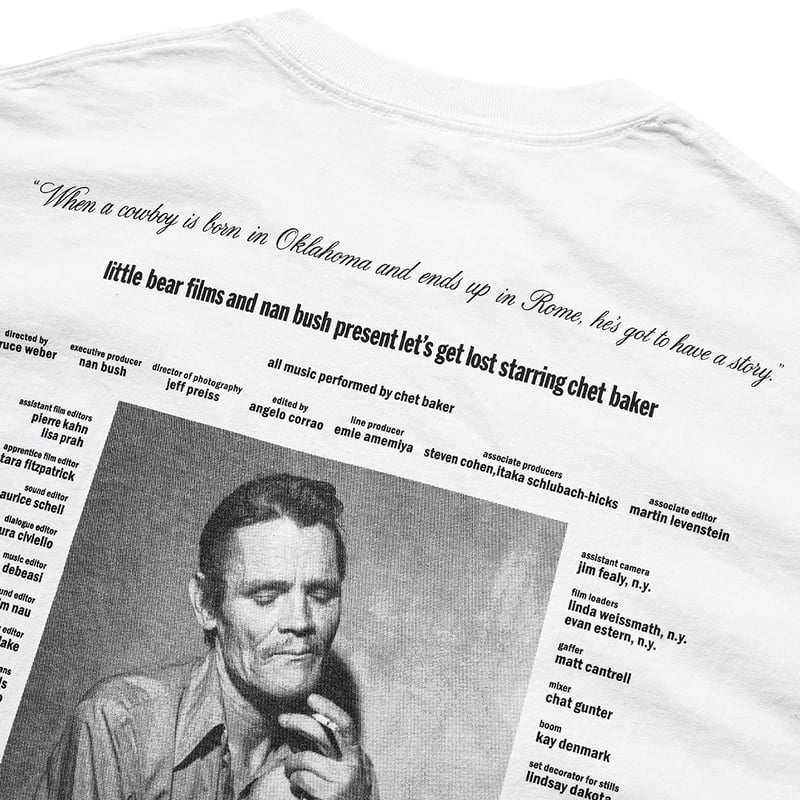 Let's get Lost weber Poster art2 Tシャツ XL Let's get Lost × weber