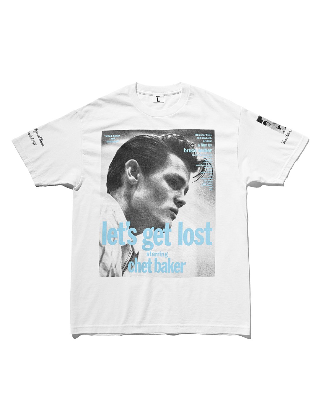 Let's get Lost × weber] T shirt (Poster art 1)