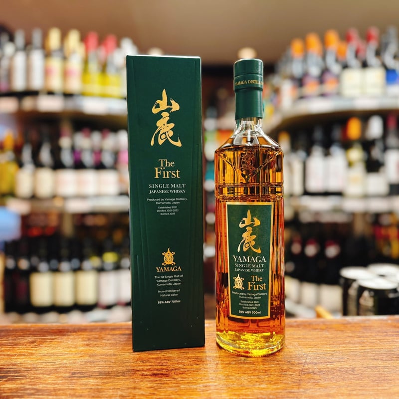 シングルモルトジャパニーズウイスキー 山鹿 ザ・ファースト 58度