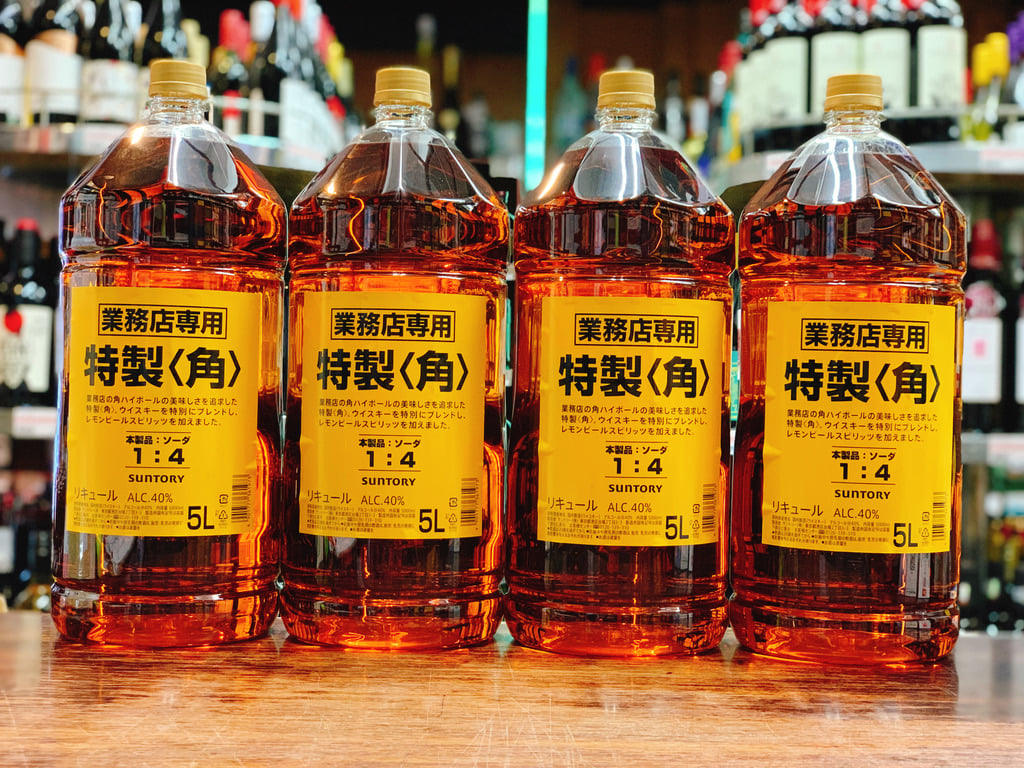 SUNTORY 業務用角ハイボール 5L 40% 7本 SUNTORY 業務用角ハイボール