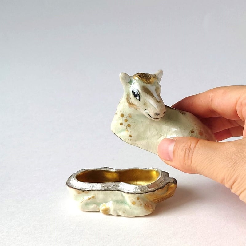 馬 香合｜山本 雄次 | ギャラリー洛中洛外