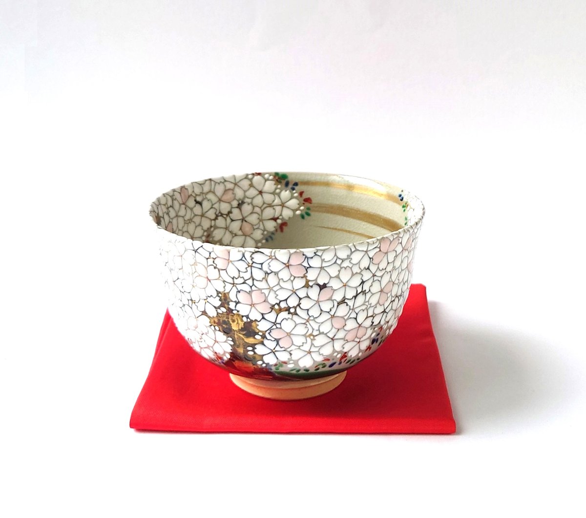 桜図 茶碗｜山本 雄次 | ギャラリー洛中洛外