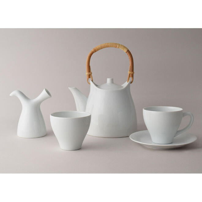 希少】一流品 韓益煥 白磁 湯呑4客揃 希少】一流品 韓益煥 白磁 湯呑4