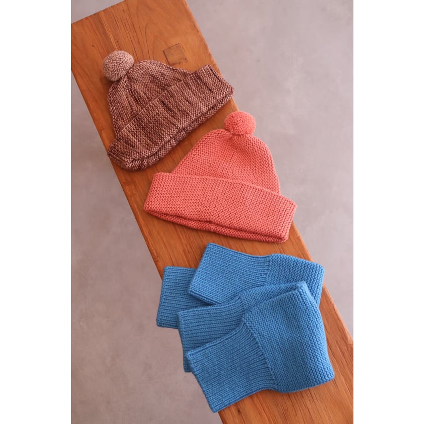 Misha&Puff Garter Hat(Rosewood) | hanakao