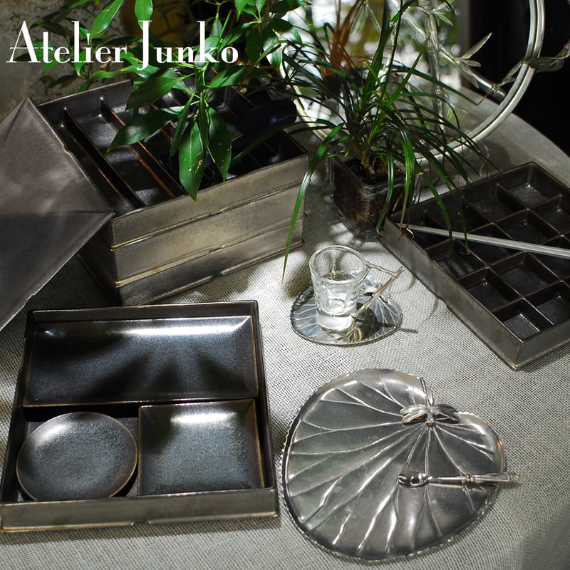 銀彩 家型七段重 仕切り JZR-8002-4~6 | Atelier Junko EC shop