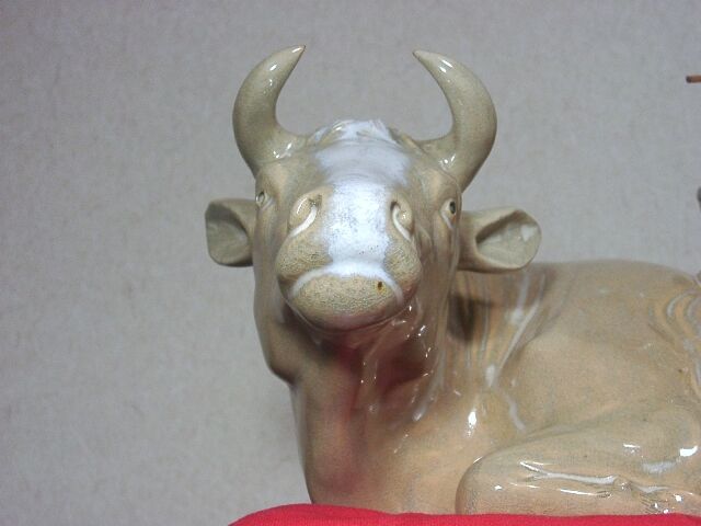 萩焼 中野霓林（二代）作「騎牛帰家」絶作 無傷 箱合 保証。 | STORES