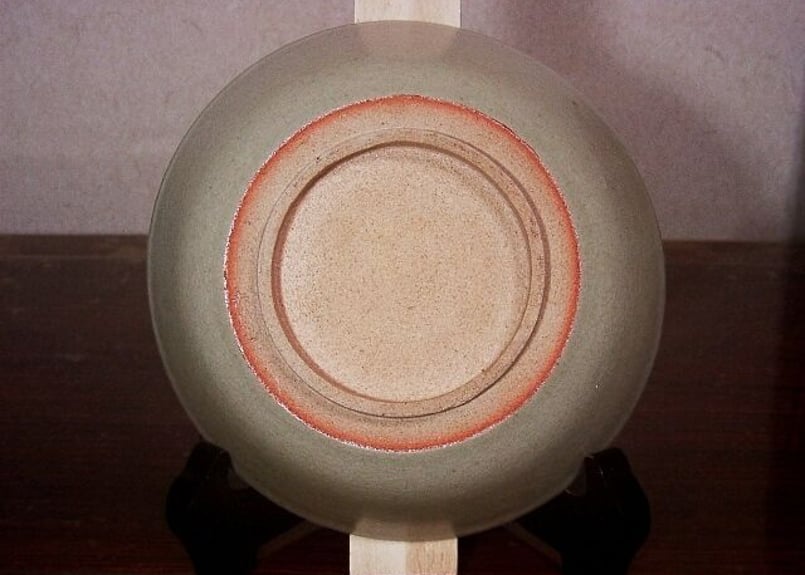 珍品松田正柏長闇堂印赤膚山碗長闇堂会(會)設立記念茶碗赤はだ焼