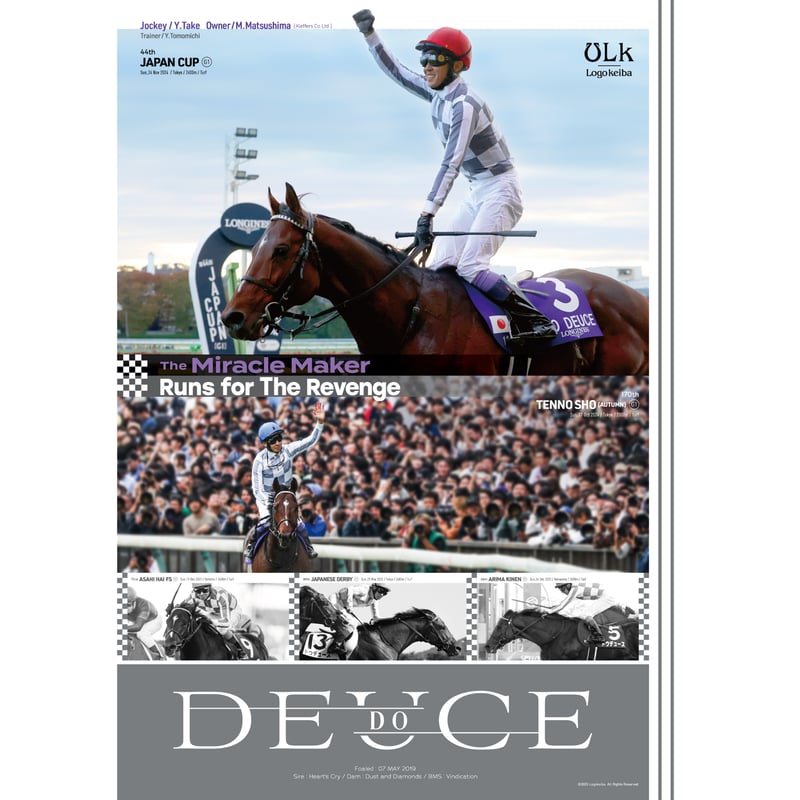 JRAポスター ドウデュース 非売品】ドウデュース ポスター ダービー